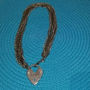 Fossil necklace
